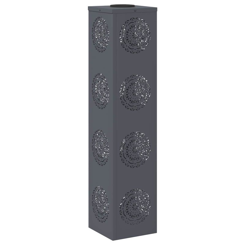 Casa si Gradina - Corpuri si surse de iluminat - Iluminat exterior - Felinare - Lumina LED Solara pentru Alei 2 pcs Antracit - Infinity.ro