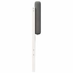 Casa si Gradina - Mobilier - Paturi si accesorii - Accesorii paturi - Tablie de pat tapitata Alb si gri deschis 90 cm Lemn de pin masiv - Infinity.ro