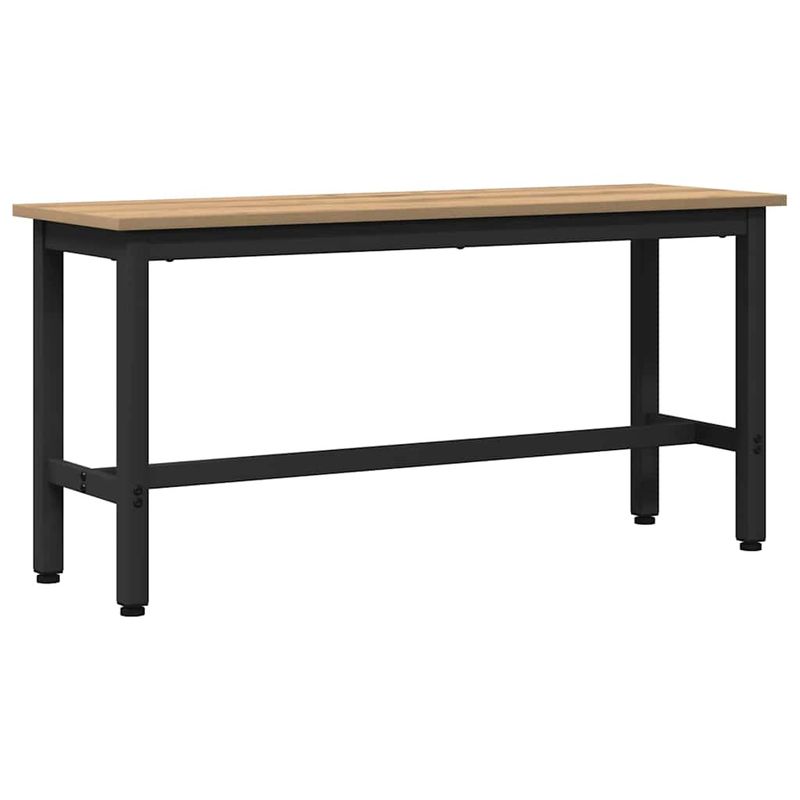 Casa si Gradina - Mobilier - Canapele si coltare - Banchete - Banca de Dining 2 pcs Stejar Artizanal 100 x 32,5 x 48,5 cm - Infinity.ro