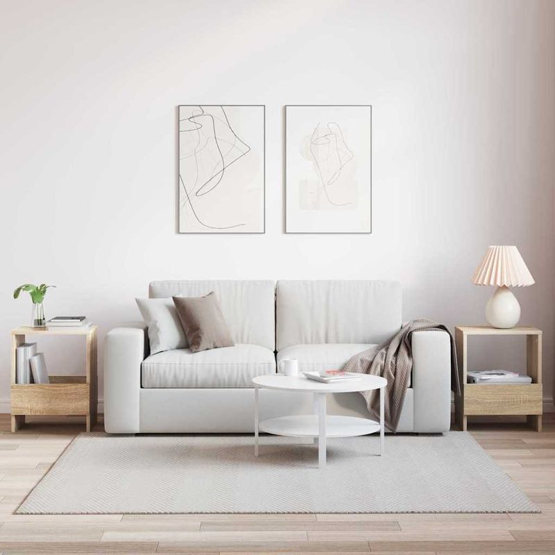 Casa si Gradina - Mobilier - Biblioteci si rafturi - Rafturi - Raft pentru reviste 2 pcs Stejar Sonoma 35 x 30 x 45 cm - Infinity.ro