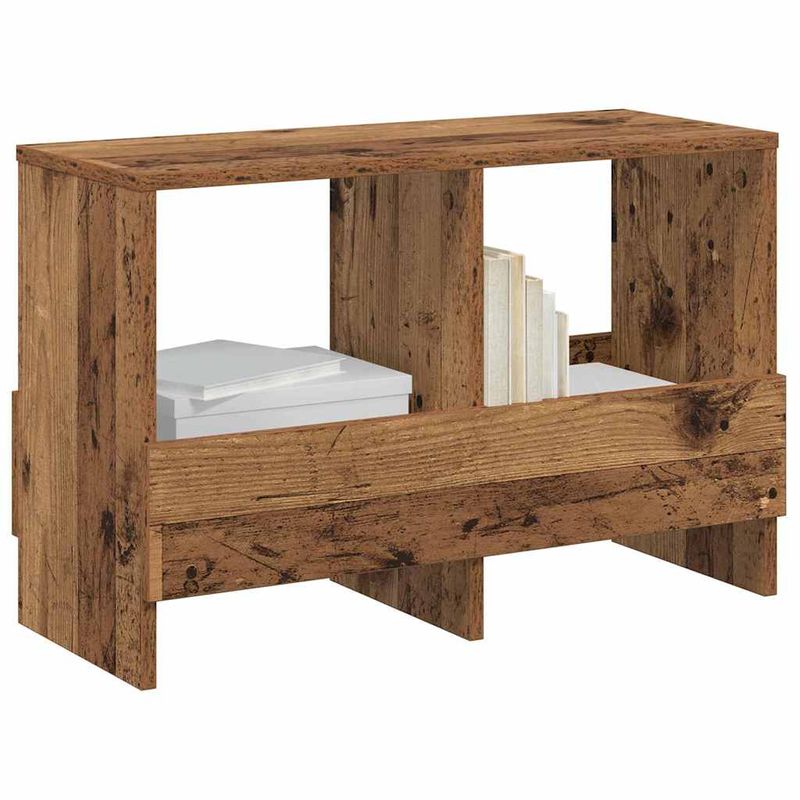 Casa si Gradina - Mobilier - Biblioteci si rafturi - Rafturi - Raft pentru reviste Lemn vechi 68,5 x 30 x 45 cm - Infinity.ro