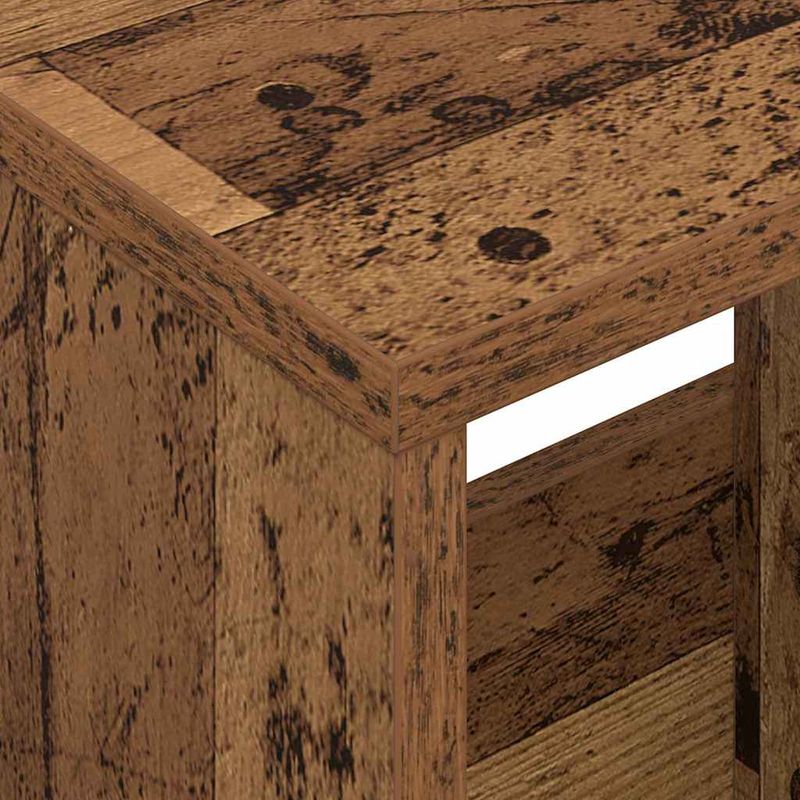 Casa si Gradina - Mobilier - Biblioteci si rafturi - Rafturi - Raft pentru reviste Lemn vechi 68,5 x 30 x 45 cm - Infinity.ro