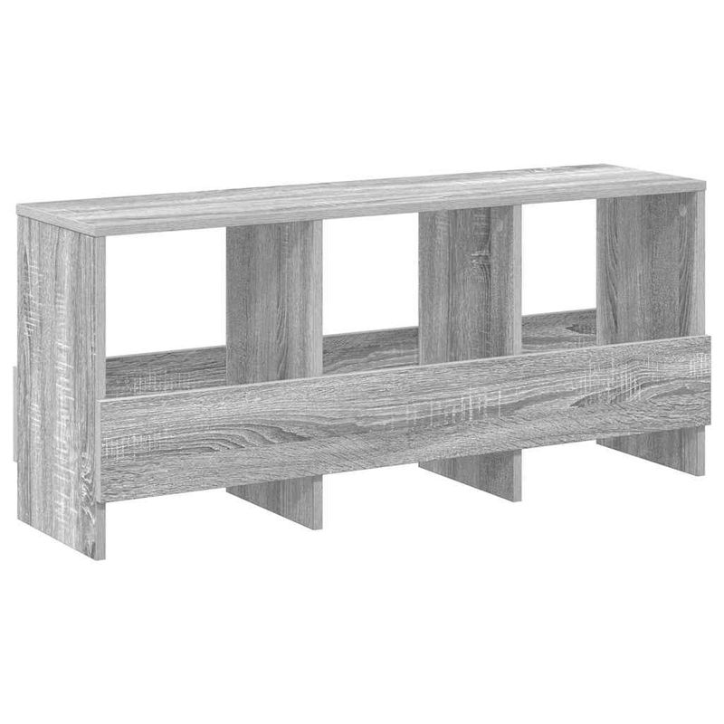 Casa si Gradina - Mobilier - Biblioteci si rafturi - Rafturi - Raft pentru reviste Gri Sonoma 102 x 30 x 45 cm - Infinity.ro