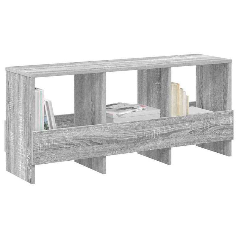 Casa si Gradina - Mobilier - Biblioteci si rafturi - Rafturi - Raft pentru reviste Gri Sonoma 102 x 30 x 45 cm - Infinity.ro