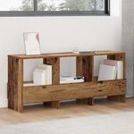 Casa si Gradina - Mobilier - Biblioteci si rafturi - Rafturi - Raft pentru reviste Lemn vechi 102 x 30 x 45 cm - Infinity.ro