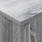 Casa si Gradina - Mobilier - Biblioteci si rafturi - Rafturi - Raft pentru reviste Gri Sonoma 102 x 30 x 45 cm - Infinity.ro