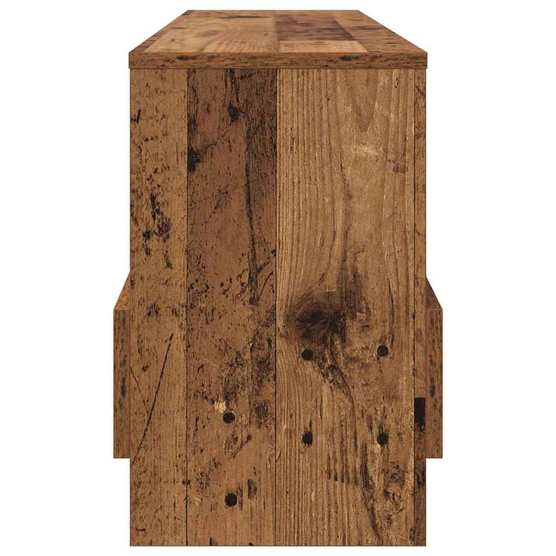 Casa si Gradina - Mobilier - Biblioteci si rafturi - Rafturi - Raft pentru reviste Lemn vechi 102 x 30 x 45 cm - Infinity.ro