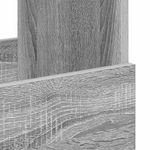 Casa si Gradina - Mobilier - Biblioteci si rafturi - Rafturi - Raft pentru reviste Gri Sonoma 102 x 30 x 45 cm - Infinity.ro