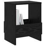 Casa si Gradina - Mobilier - Biblioteci si rafturi - Rafturi - Raft pentru reviste 2 pcs Stejar Negru 35 x 30 x 45 cm - Infinity.ro