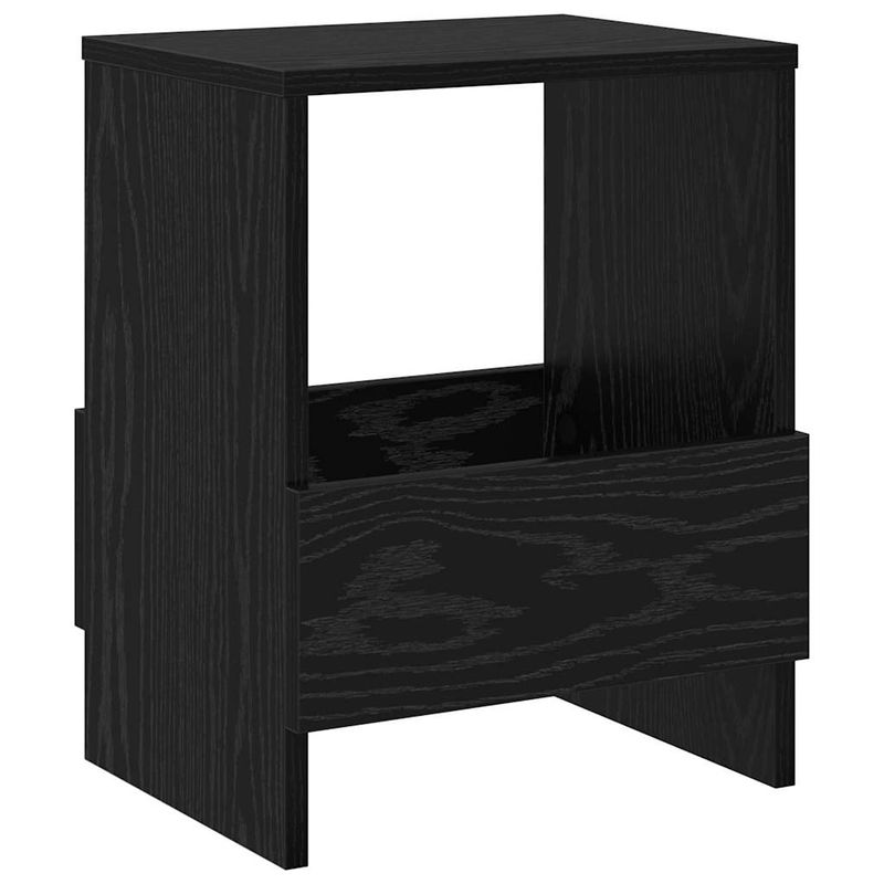 Casa si Gradina - Mobilier - Biblioteci si rafturi - Rafturi - Raft pentru reviste 2 pcs Stejar Negru 35 x 30 x 45 cm - Infinity.ro