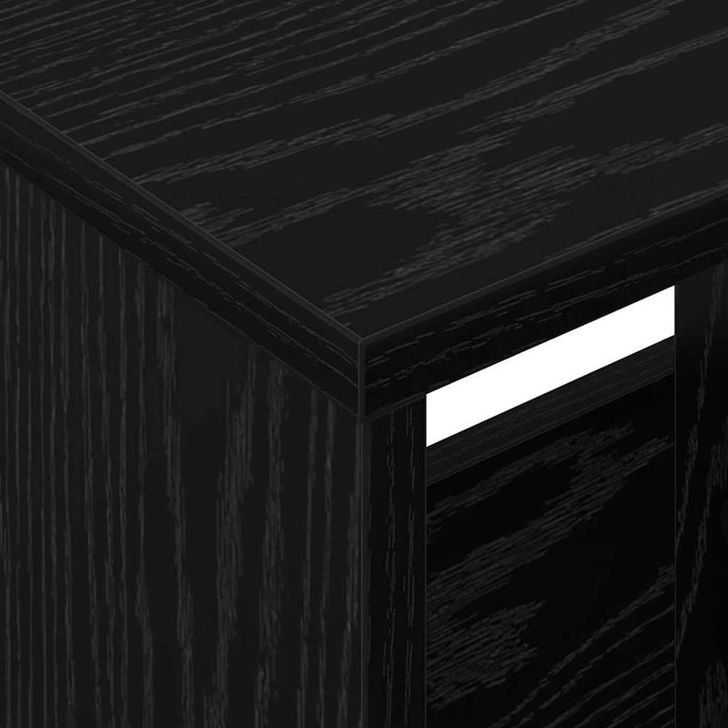 Casa si Gradina - Mobilier - Biblioteci si rafturi - Rafturi - Raft pentru reviste 2 pcs Stejar Negru 35 x 30 x 45 cm - Infinity.ro