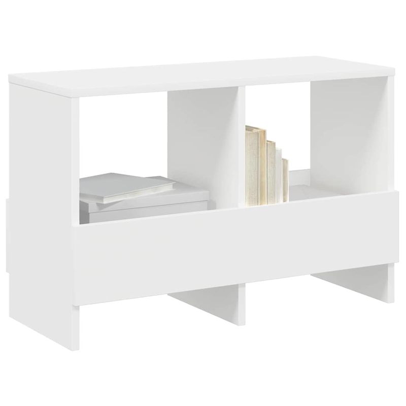 Casa si Gradina - Mobilier - Biblioteci si rafturi - Rafturi - Raft pentru reviste Alb 68,5 x 30 x 45 cm - Infinity.ro