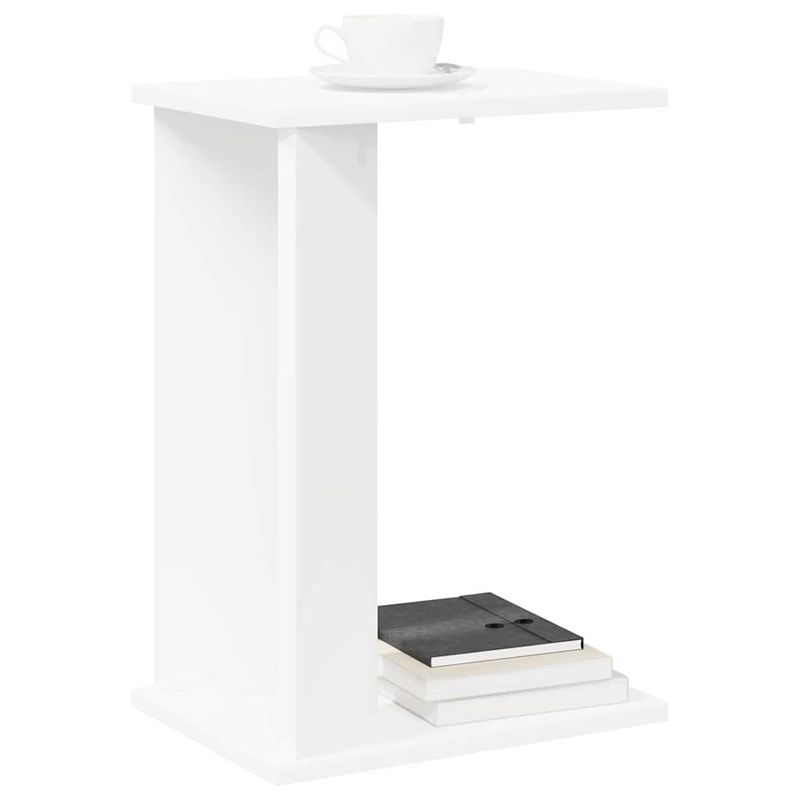 Casa si Gradina - Mobilier - Mese si birouri - Mese living - Masa laterala Alb 35 x 25 x 50 cm Lemn compozit - Infinity.ro
