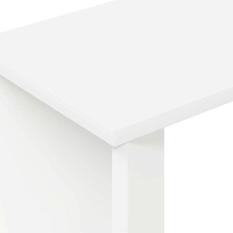 Casa si Gradina - Mobilier - Mese si birouri - Mese living - Masa laterala Alb 35 x 25 x 50 cm Lemn compozit - Infinity.ro