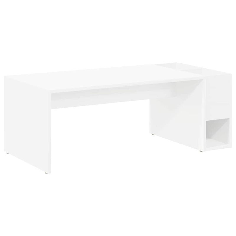 Casa si Gradina - Mobilier - Mese si birouri - Masute de cafea - Masa de cafea Alb 101,5 x 50 x 37 cm Lemn compozit - Infinity.ro