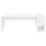 Casa si Gradina - Mobilier - Mese si birouri - Masute de cafea - Masa de cafea Alb 101,5 x 50 x 37 cm Lemn compozit - Infinity.ro