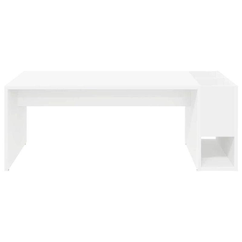 Casa si Gradina - Mobilier - Mese si birouri - Masute de cafea - Masa de cafea Alb 101,5 x 50 x 37 cm Lemn compozit - Infinity.ro