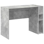 Casa si Gradina - Mobilier - Mese si birouri - Birouri - Birou Gri din beton 109 x 50 x 78 cm Lemn compozit - Infinity.ro