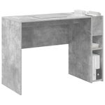 Casa si Gradina - Mobilier - Mese si birouri - Birouri - Birou Gri din beton 109 x 50 x 78 cm Lemn compozit - Infinity.ro