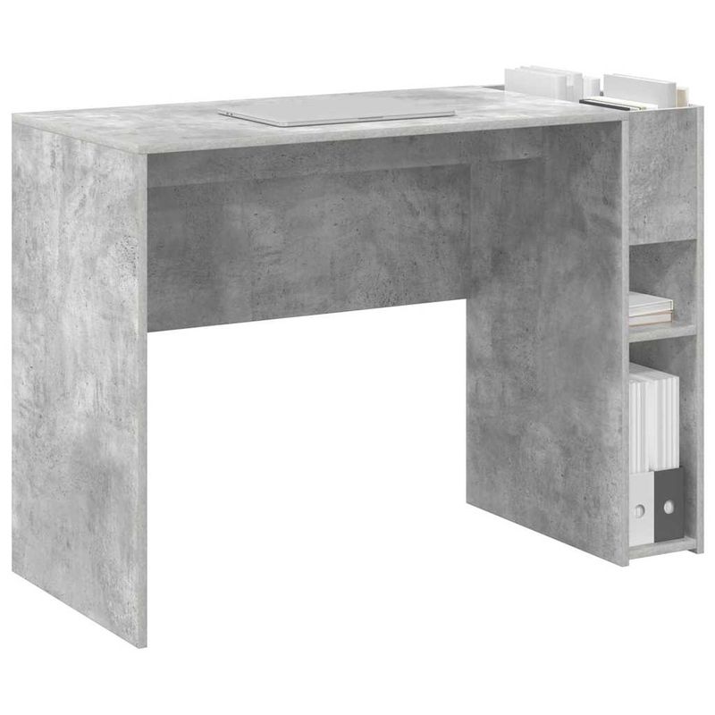 Casa si Gradina - Mobilier - Mese si birouri - Birouri - Birou Gri din beton 109 x 50 x 78 cm Lemn compozit - Infinity.ro