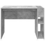 Casa si Gradina - Mobilier - Mese si birouri - Birouri - Birou Gri din beton 109 x 50 x 78 cm Lemn compozit - Infinity.ro