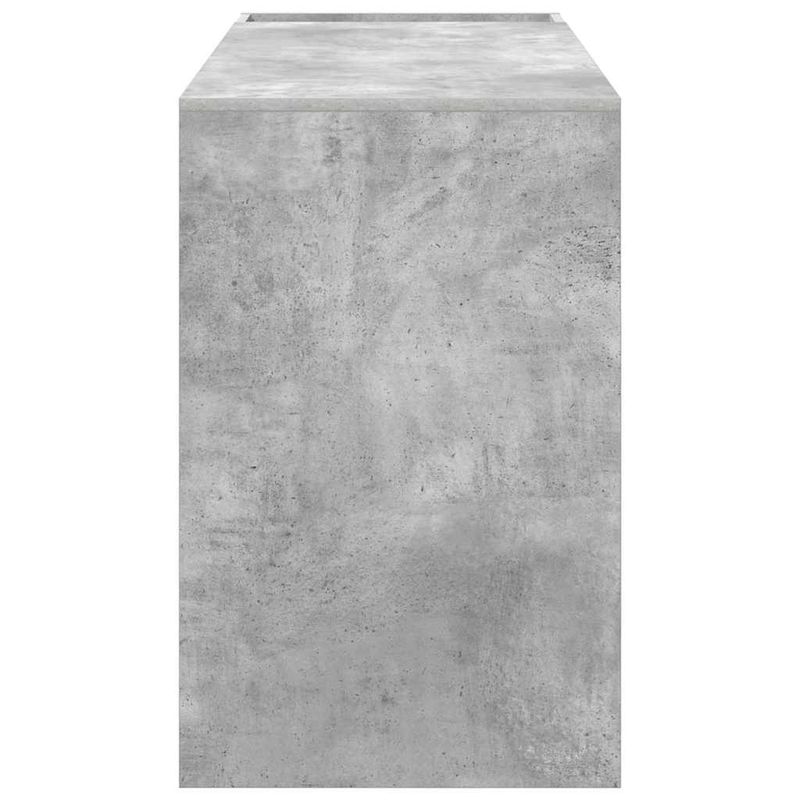 Casa si Gradina - Mobilier - Mese si birouri - Birouri - Birou Gri din beton 109 x 50 x 78 cm Lemn compozit - Infinity.ro
