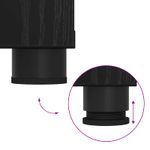 Casa si Gradina - Mobilier - Canapele si coltare - Banchete - Banca pentru hol cu perna Simplu Stejar Negru 80 x 38 x 46 cm - Infinity.ro