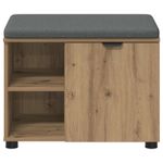 Casa si Gradina - Mobilier - Canapele si coltare - Banchete - Banca pentru hol cu perna Stejar Artizanal 60 x 38 x 46 cm - Infinity.ro