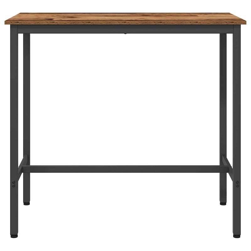 Casa si Gradina - Mobilier - Mese si birouri - Mese living - Masa Lemn vechi 100 x 50 x 90,5 cm Lemn ingineresc si otel - Infinity.ro