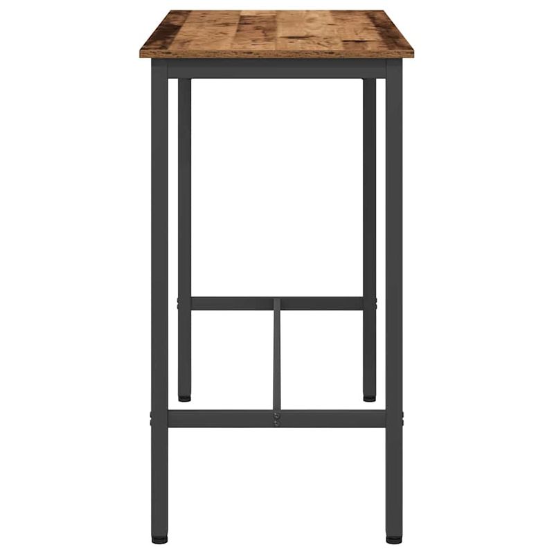 Casa si Gradina - Mobilier - Mese si birouri - Mese living - Masa Lemn vechi 100 x 50 x 90,5 cm Lemn ingineresc si otel - Infinity.ro