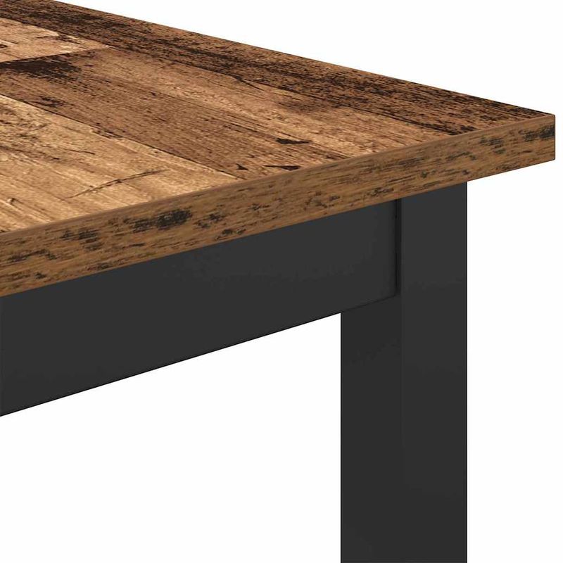 Casa si Gradina - Mobilier - Mese si birouri - Mese living - Masa Lemn vechi 100 x 50 x 90,5 cm Lemn ingineresc si otel - Infinity.ro