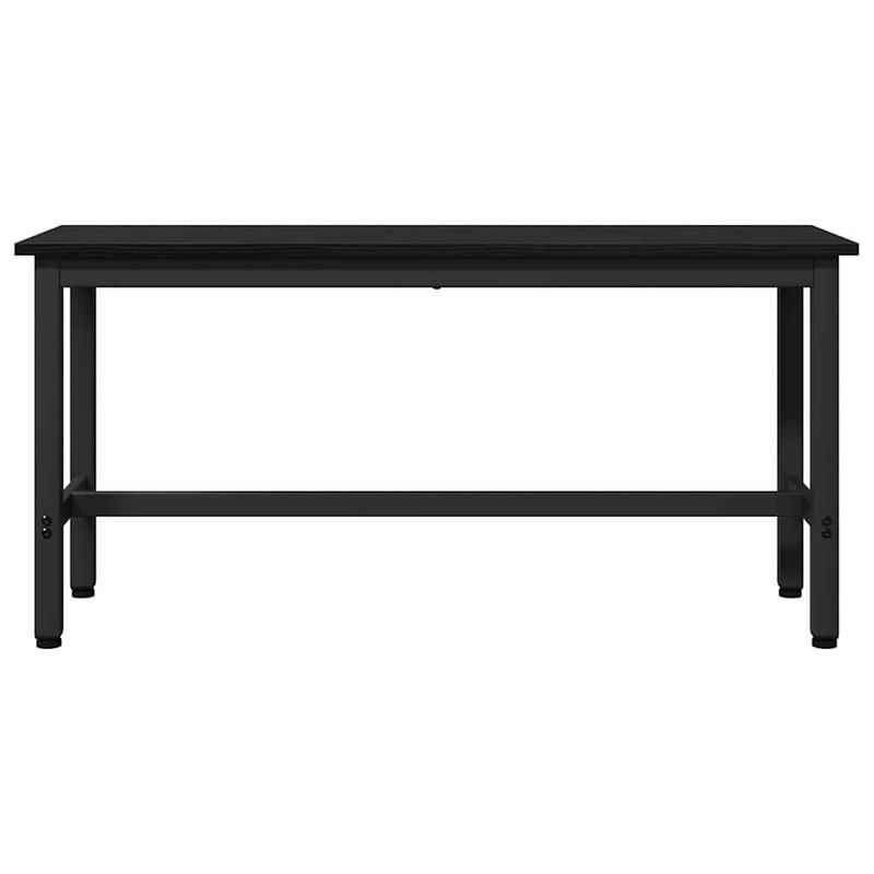Casa si Gradina - Mobilier - Canapele si coltare - Banchete - Banca de Dining 2 pcs Stejar Negru 100 x 32,5 x 48,5 cm - Infinity.ro