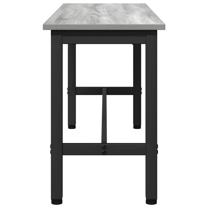 Casa si Gradina - Mobilier - Canapele si coltare - Banchete - Banca de Dining 2 pcs Gri Sonoma 100 x 32,5 x 48,5 cm - Infinity.ro