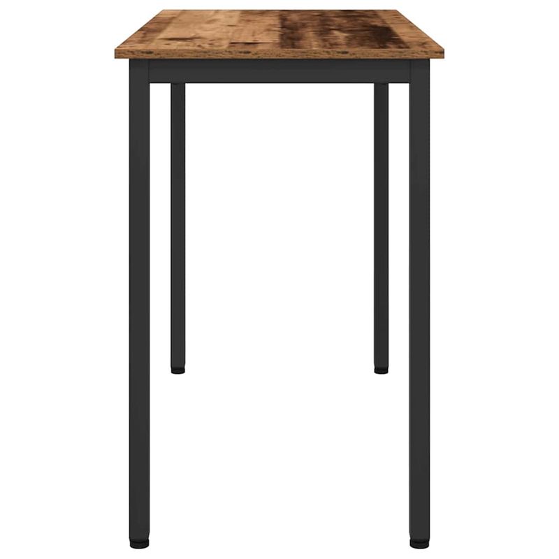 Casa si Gradina - Mobilier - Mese si birouri - Mese living - Masa Lemn vechi 100 x 50 x 76,5 cm Lemn ingineresc si otel - Infinity.ro
