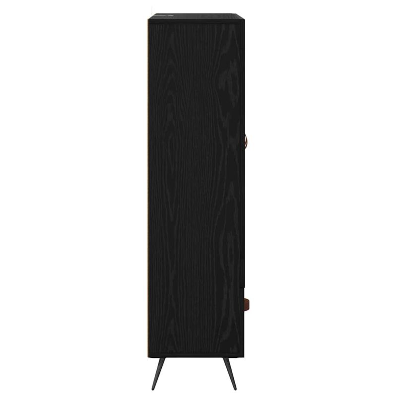 Casa si Gradina - Mobilier - Comode si corpuri - Corpuri bucatarie - Bufet cu sertar Stejar Negru 69,5 x 31 x 115 cm - Infinity.ro