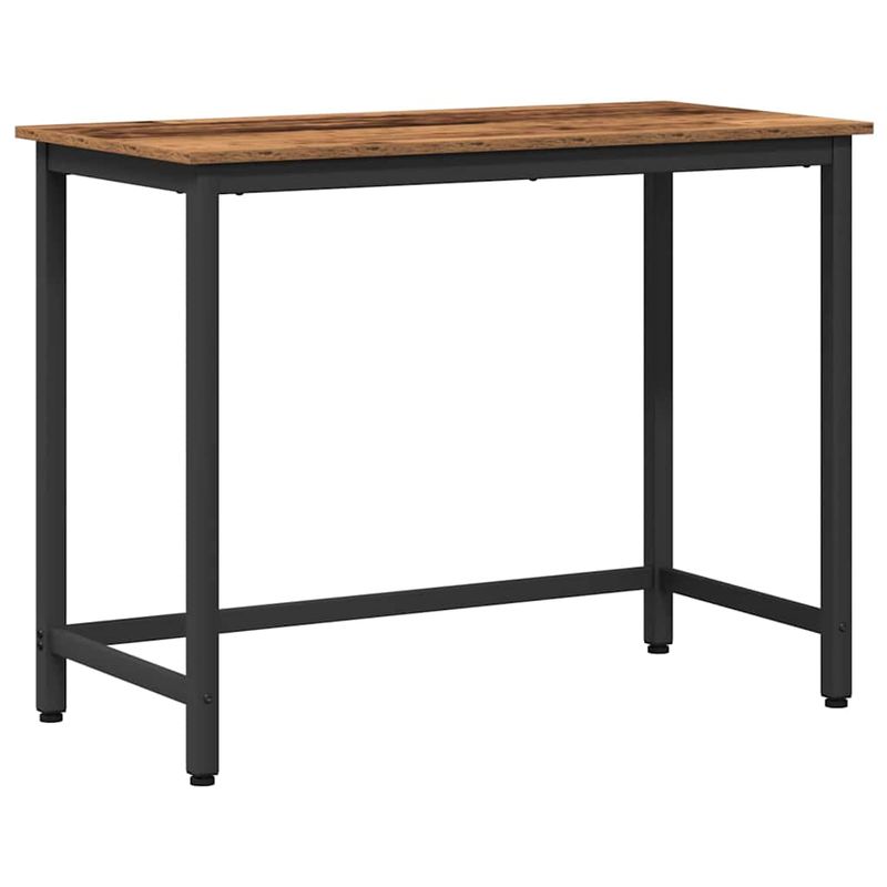 Casa si Gradina - Mobilier - Mese si birouri - Birouri - Masa Lemn vechi 80 x 50 x 76,5 cm Lemn ingineresc si otel - Infinity.ro