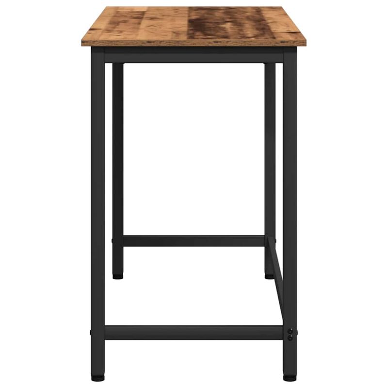 Casa si Gradina - Mobilier - Mese si birouri - Birouri - Masa Lemn vechi 80 x 50 x 76,5 cm Lemn ingineresc si otel - Infinity.ro