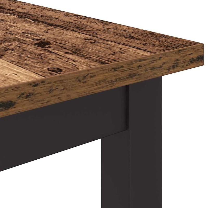 Casa si Gradina - Mobilier - Mese si birouri - Birouri - Masa Lemn vechi 80 x 50 x 76,5 cm Lemn ingineresc si otel - Infinity.ro