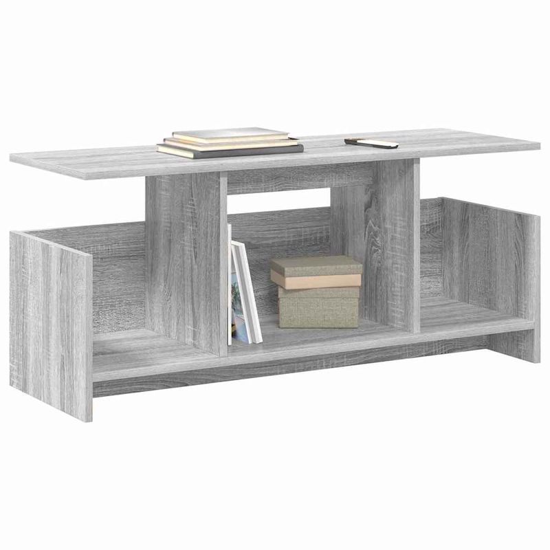 Casa si Gradina - Mobilier - Comode si corpuri - Comode - Support TV Gri Sonoma 102 x 35 x 45 cm Lemn compozit - Infinity.ro