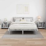 Casa si Gradina - Mobilier - Comode si corpuri - Comode - Support TV 2 pcs Gri din beton 50 x 35 x 45 cm Lemn compozit - Infinity.ro