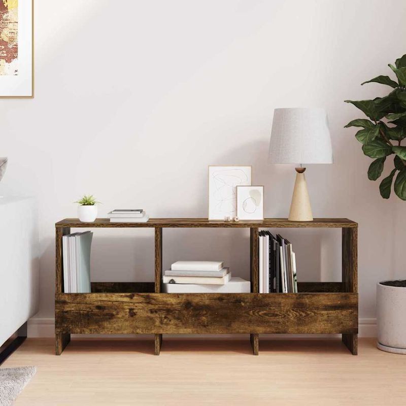 Casa si Gradina - Mobilier - Biblioteci si rafturi - Rafturi - Raft pentru reviste Stejar fumuriu 102 x 30 x 45 cm - Infinity.ro