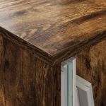 Casa si Gradina - Mobilier - Biblioteci si rafturi - Rafturi - Raft pentru reviste Stejar fumuriu 102 x 30 x 45 cm - Infinity.ro