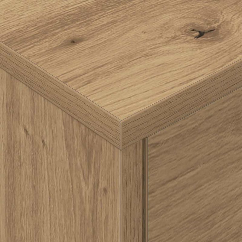 Casa si Gradina - Mobilier - Comode si corpuri - Noptiere - Noptiera 2 pcs Stejar Artizanal 40,5 x 40 x 48 cm Lemn compozit - Infinity.ro