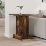 Casa si Gradina - Mobilier - Mese si birouri - Mese living - Masa laterala Stejar fumuriu 44,5 x 45 x 55 cm Lemn compozit - Infinity.ro