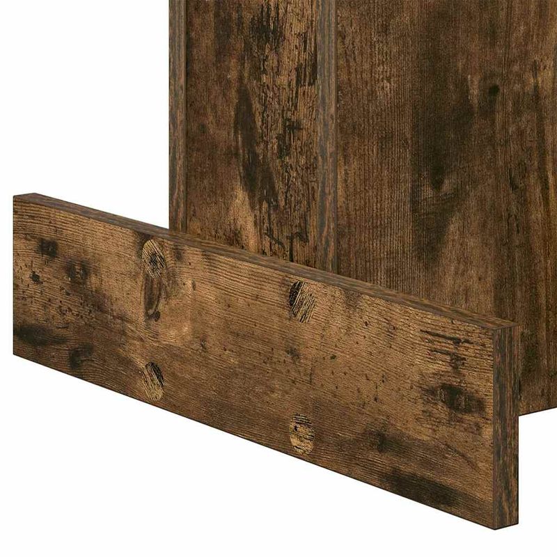 Casa si Gradina - Mobilier - Mese si birouri - Mese living - Masa laterala Stejar fumuriu 44,5 x 45 x 55 cm Lemn compozit - Infinity.ro