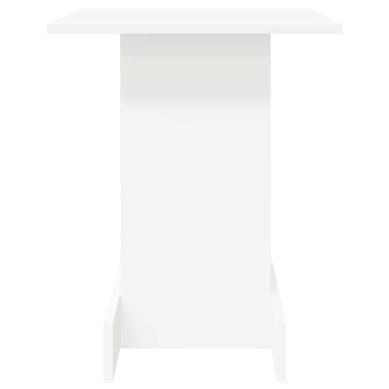 Casa si Gradina - Mobilier - Mese si birouri - Mese living - Masa laterala Alb 44,5 x 45 x 55 cm Lemn compozit - Infinity.ro