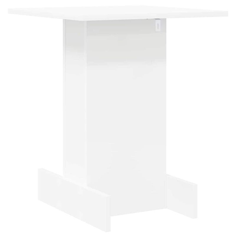 Casa si Gradina - Mobilier - Mese si birouri - Mese living - Masa laterala Alb 44,5 x 45 x 55 cm Lemn compozit - Infinity.ro