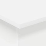 Casa si Gradina - Mobilier - Mese si birouri - Mese living - Masa laterala Alb 44,5 x 45 x 55 cm Lemn compozit - Infinity.ro