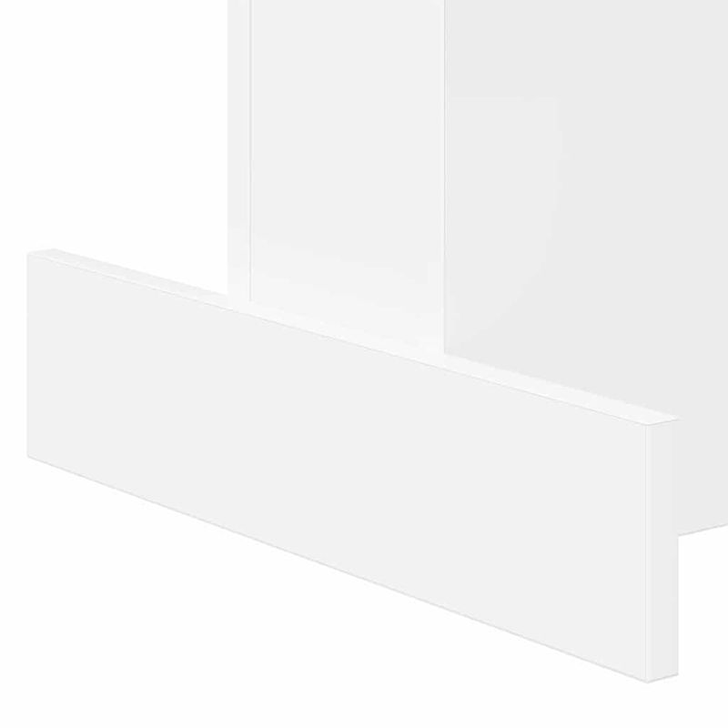 Casa si Gradina - Mobilier - Mese si birouri - Mese living - Masa laterala Alb 44,5 x 45 x 55 cm Lemn compozit - Infinity.ro