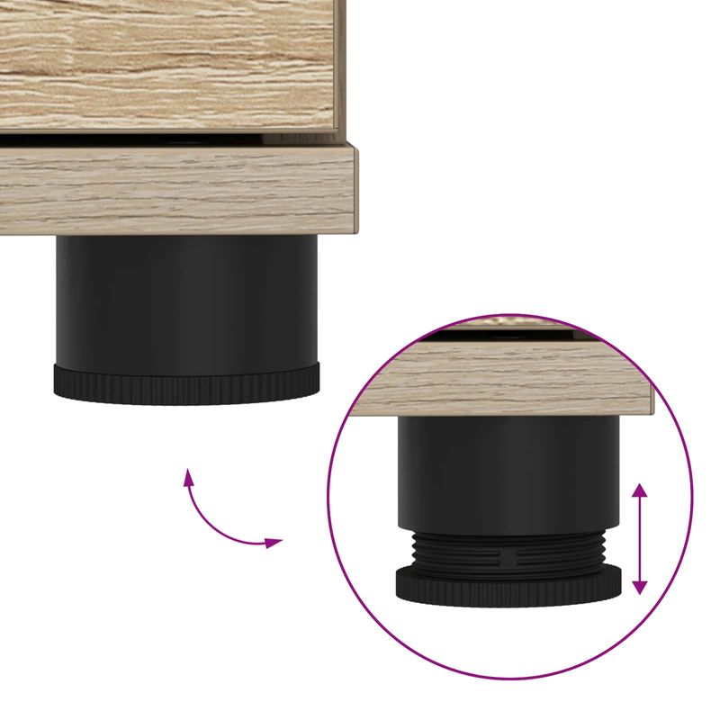 Casa si Gradina - Mobilier - Organizare si depozitare - Bancute - Banca pentru hol cu perna Stejar Sonoma 60 x 38 x 46 cm - Infinity.ro